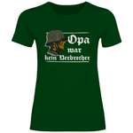 Patriot T-Shirt 'Opa war kein Verbrecher' Damen - PatriotenPrint