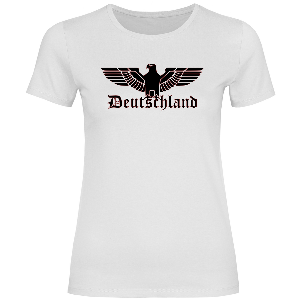 Reichsadler T-Shirt 'Deutschland' Damen