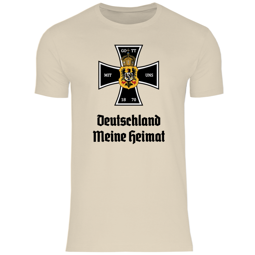 Deutsches Reich T-Shirt 'Gott mit uns' Herren - PatriotenPrint