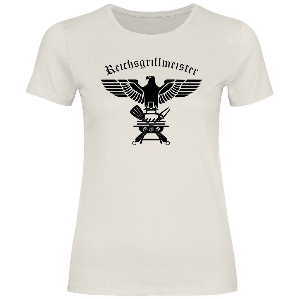 Reichsadler T-Shirt 'Reichsgrillmeister' Damen - PatriotenPrint