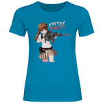 Defend Europe T-Shirt 'G36 Schoolgirl' Damen - PatriotenPrint