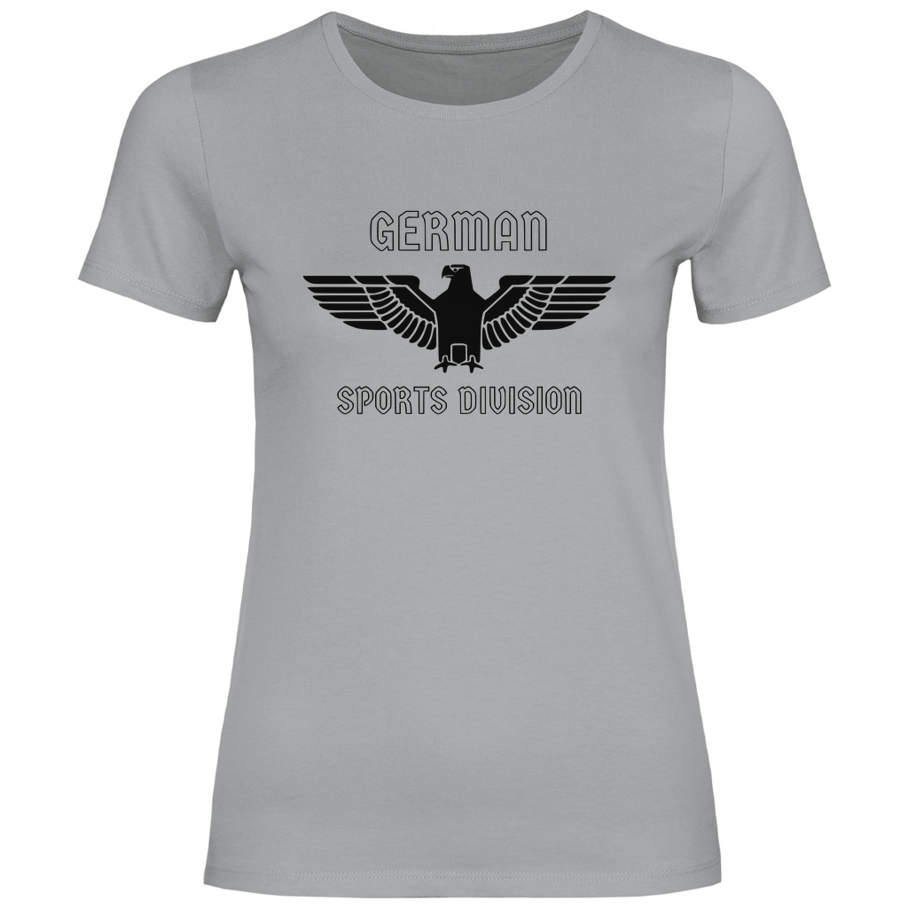 Reichsadler T-Shirt 'German Sports Division' Damen - PatriotenPrint