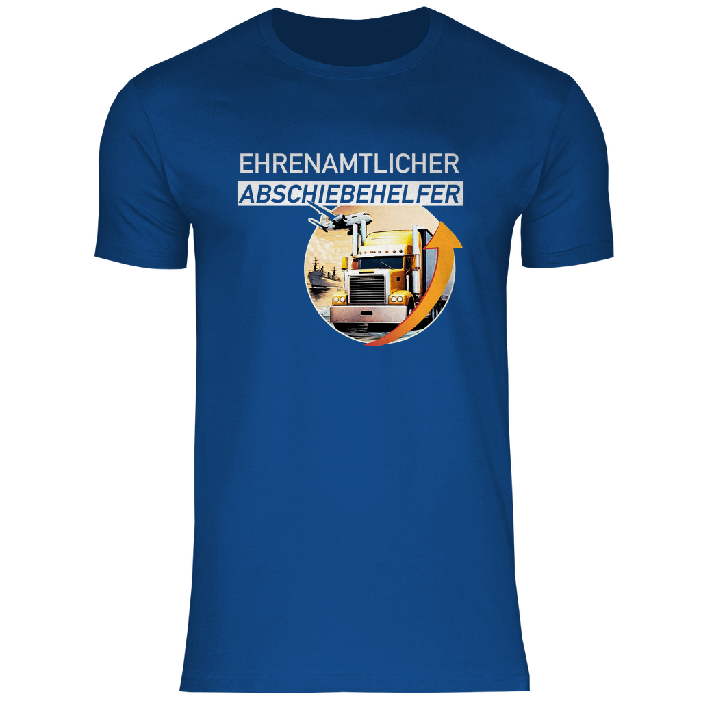 Remigration T-Shirt 'Ehrenamtlicher Abschiebehelfer' Herren - PatriotenPrint