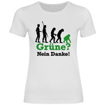 FCK Grüne T-Shirt 'Grüne Nein Danke' Damen - PatriotenPrint