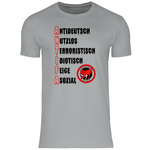 Anti Antifa T-Shirt 'A N T I F A' Herren