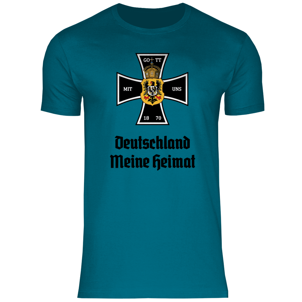 Deutsches Reich T-Shirt 'Gott mit uns' Herren - PatriotenPrint