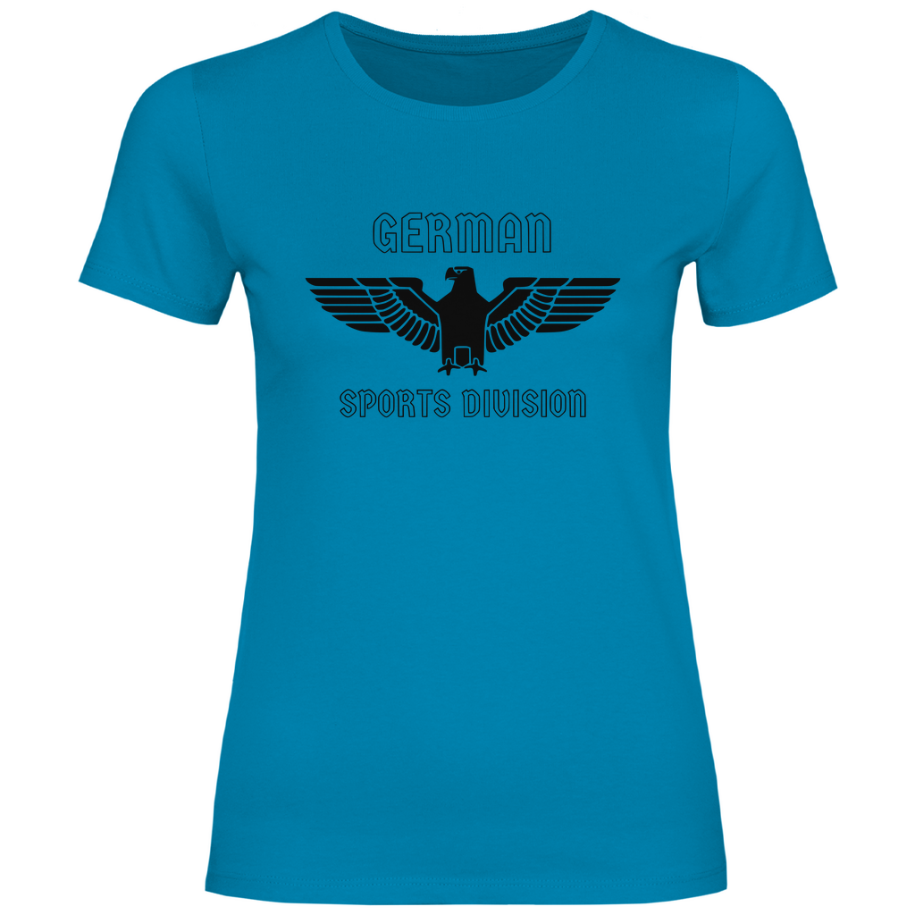 Reichsadler T-Shirt 'German Sports Division' Damen - PatriotenPrint