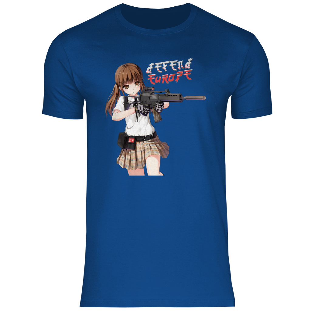 Defend Europe T-Shirt 'G36 Schoolgirl' Herren - PatriotenPrint