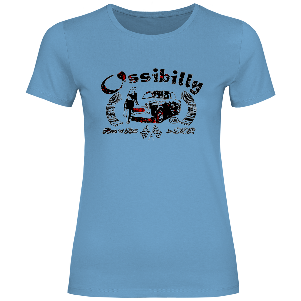 Ostdeutschland T-Shirt 'Ossibilly' Damen - PatriotenPrint