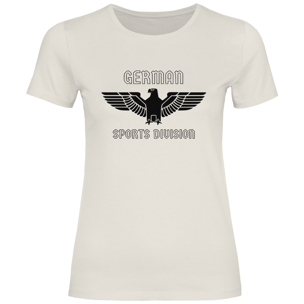 Reichsadler T-Shirt 'German Sports Division' Damen - PatriotenPrint