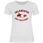 Defend Europe T-Shirt 'Islamists Not Welcome' Damen - PatriotenPrint