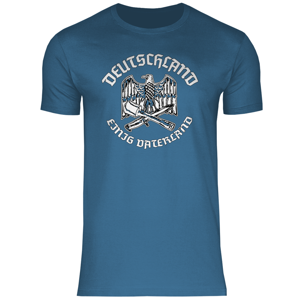 Reichsadler T-Shirt 'Deutschland Einig Vaterland' Herren - PatriotenPrint