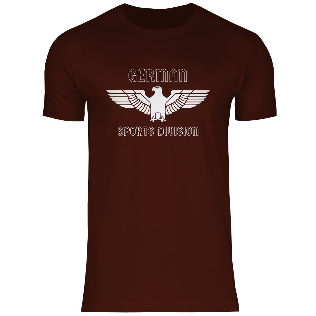 Reichsadler T-Shirt 'German Sports Division' Herren - PatriotenPrint