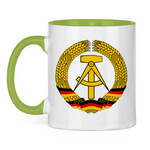 Ostdeutschland Tasse 'DDR' zweifarbig - PatriotenPrint