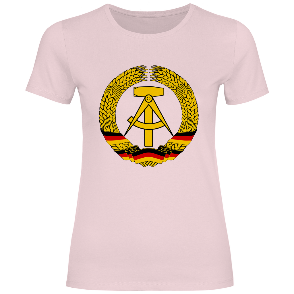 DDR T-Shirt 'DDR Wappen' Damen - PatriotenPrint