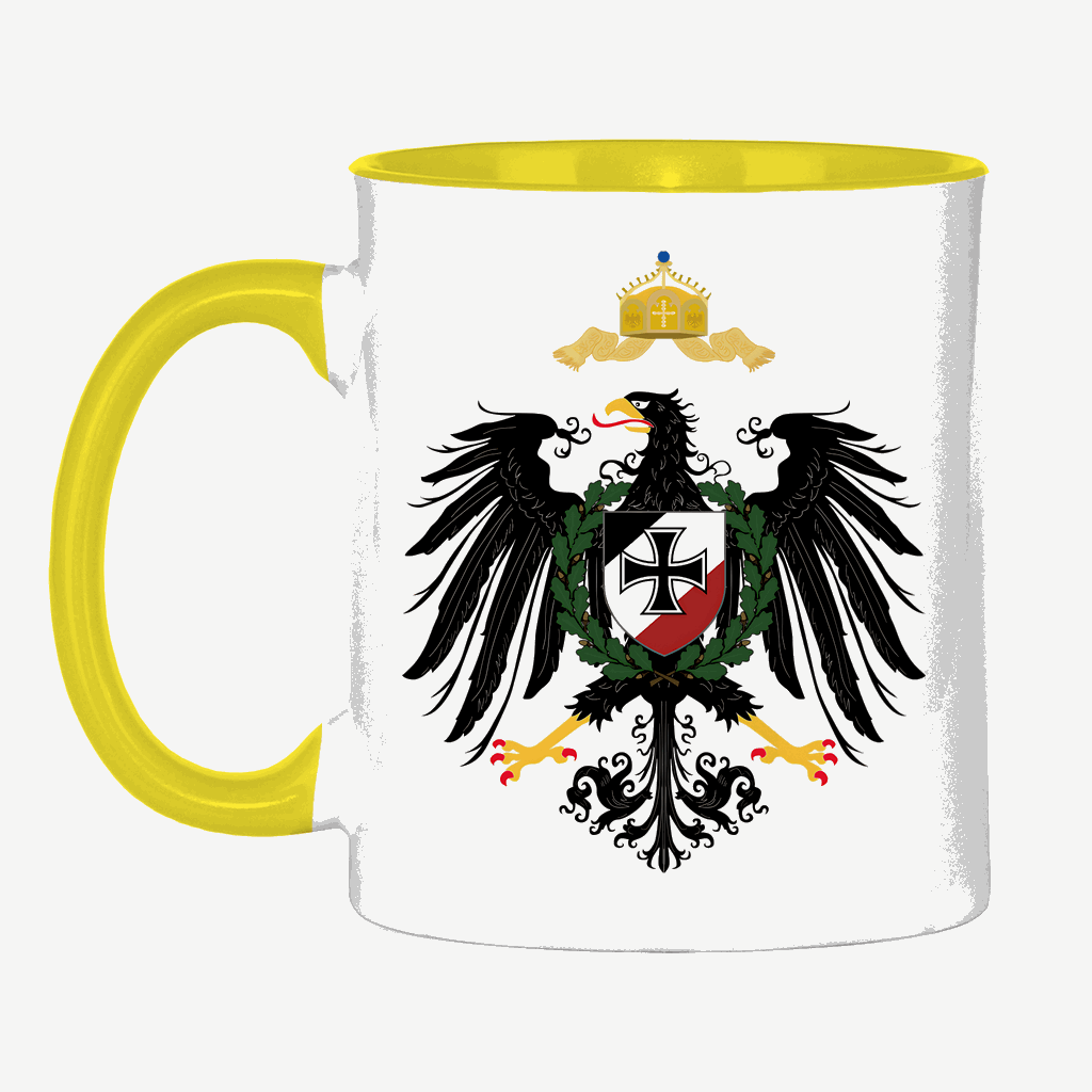 Deutsches Reich Tasse 'Reichsadler' zweifarbig - PatriotenPrint