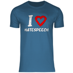 Lustiges T-Shirt 'I love Hatespeech' Herren