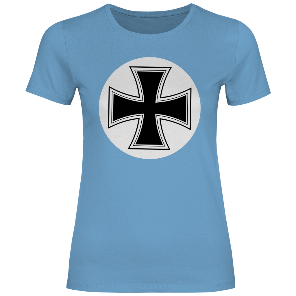 Patriot T-Shirt 'Eisernes Kreuz' Damen