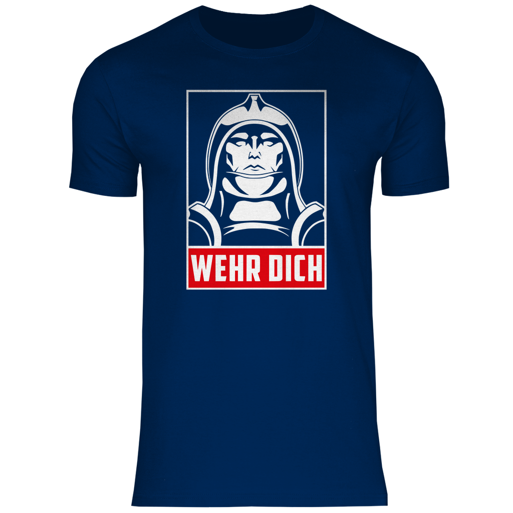 Defend Europe T-Shirt 'Wehr Dich' Herren - PatriotenPrint