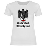 Reichsadler T-Shirt 'Deutschland Meine Heimat' Damen - PatriotenPrint