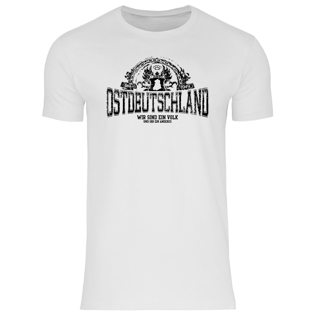 Ostdeutschland T-Shirt 'Wir sind ein Volk' Herren - PatriotenPrint