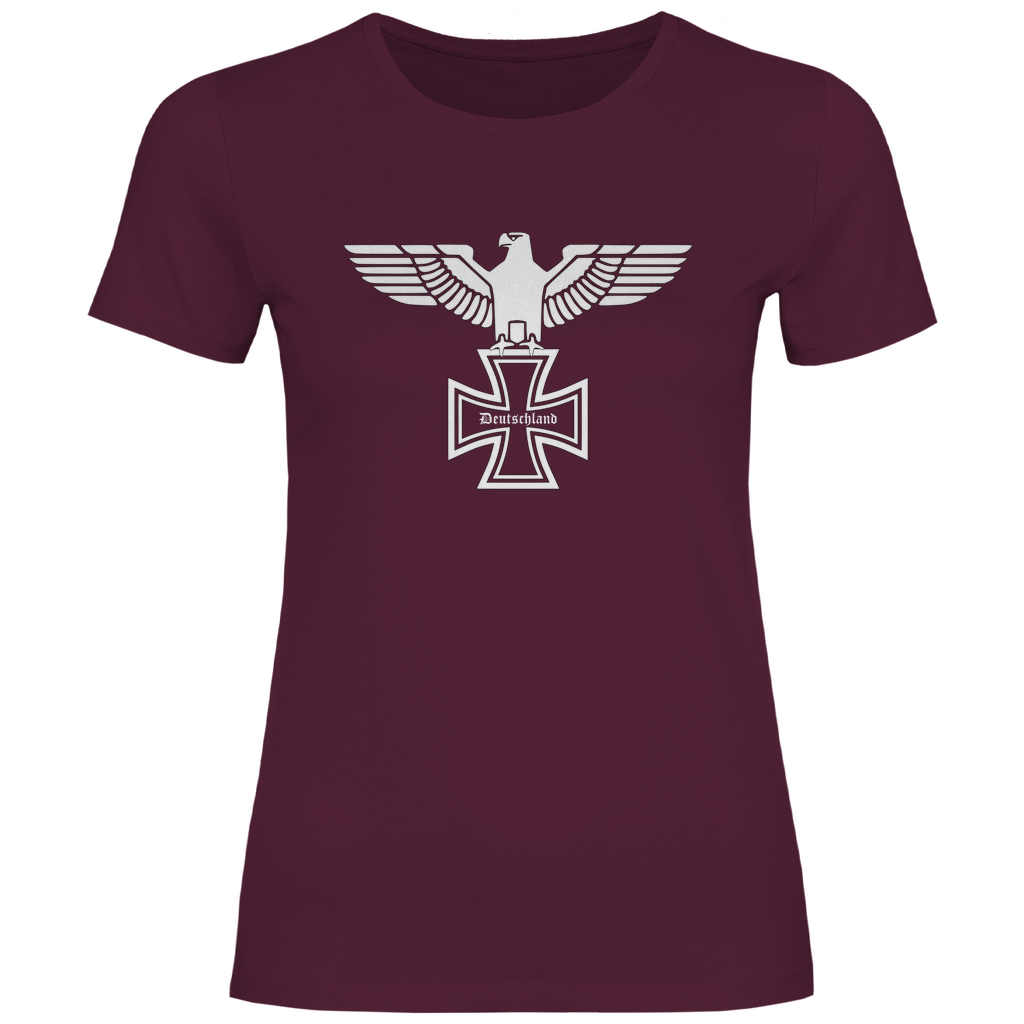 Reichsadler T-Shirt 'Eisernes Kreuz' Damen - PatriotenPrint