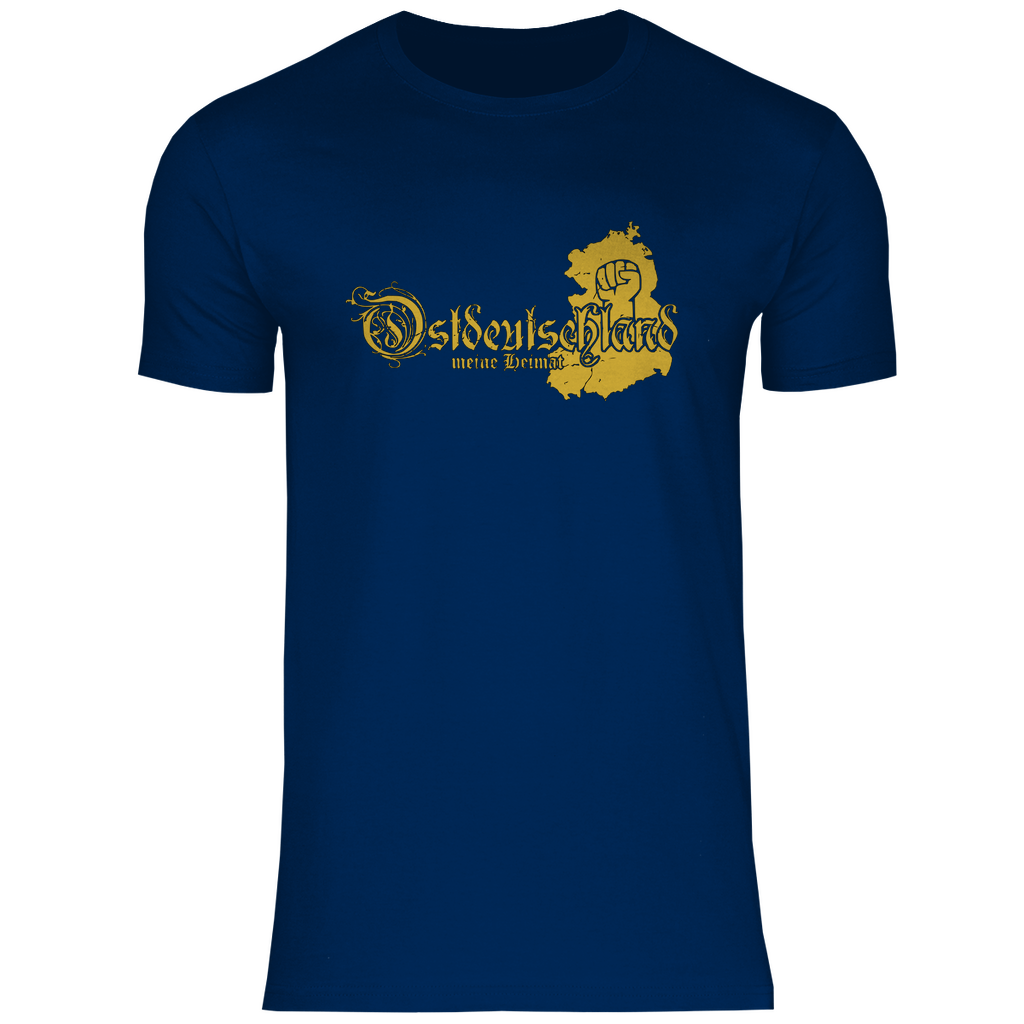 Ostdeutschland T-Shirt 'Meine Heimat' Herren - PatriotenPrint