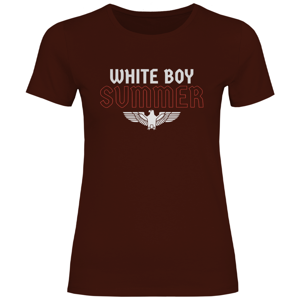 Skinhead T-Shirt 'White Boy Summer' Damen - PatriotenPrint