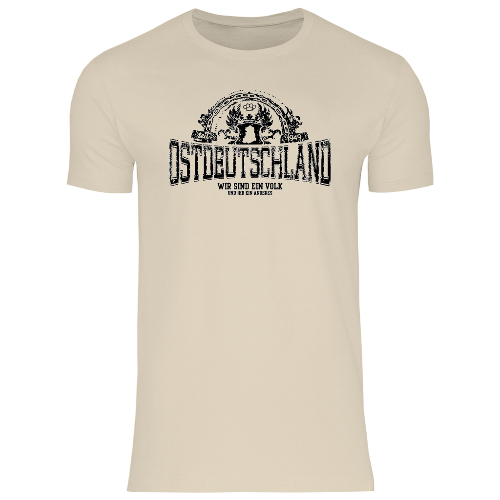 Ostdeutschland T-Shirt 'Wir sind ein Volk' Herren - PatriotenPrint