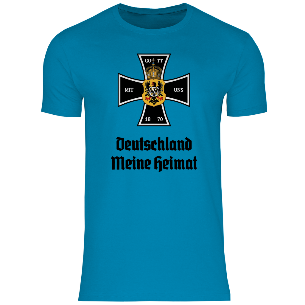 Deutsches Reich T-Shirt 'Gott mit uns' Herren - PatriotenPrint