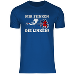 Remigration T-Shirt 'Mir stinken die Linken' Herren