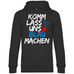 Hoodie 'Komm lass uns blau machen' Herren - PatriotenPrint