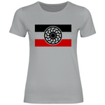 Reichsflagge T-Shirt 'Schwarze Sonne' Damen - PatriotenPrint