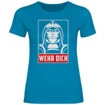 Defend Europe T-Shirt 'Wehr Dich' Damen - PatriotenPrint