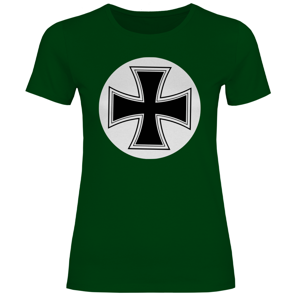 Patriot T-Shirt 'Eisernes Kreuz' Damen