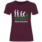 FCK Grüne T-Shirt 'Grüne Nein Danke' Damen - PatriotenPrint