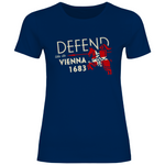 Defend Europe T-Shirt 'Defend like it's Vienna 1683' Damen - PatriotenPrint