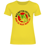 FCK Grüne T-Shirt 'Wer Ratten füttert' Damen - PatriotenPrint