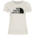 Anti Antifa T-Shirt 'We Hate Antifa' Damen - PatriotenPrint