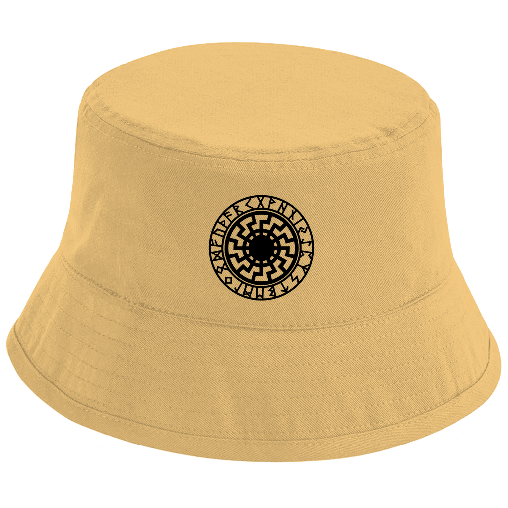 Schwarze Sonne Bucket Hat - PatriotenPrint