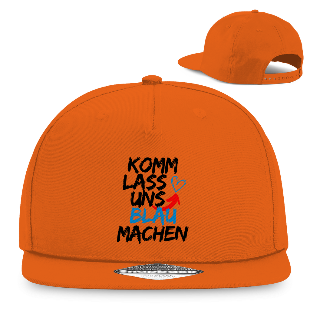 Baseball Cap 'Komm lass uns blau machen' - PatriotenPrint