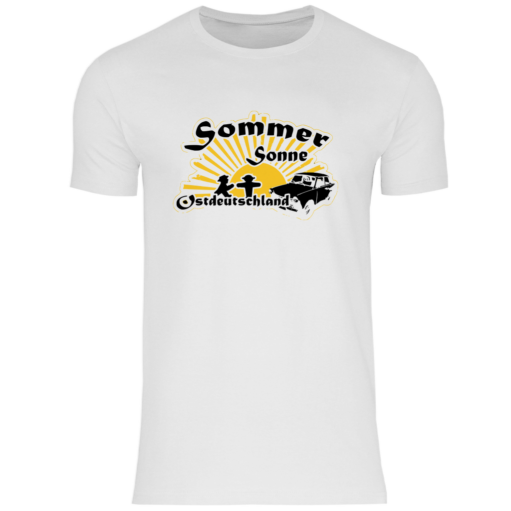 Ostdeutschland T-Shirt 'Sommer Sonne Ostdeutschland' Herren - PatriotenPrint