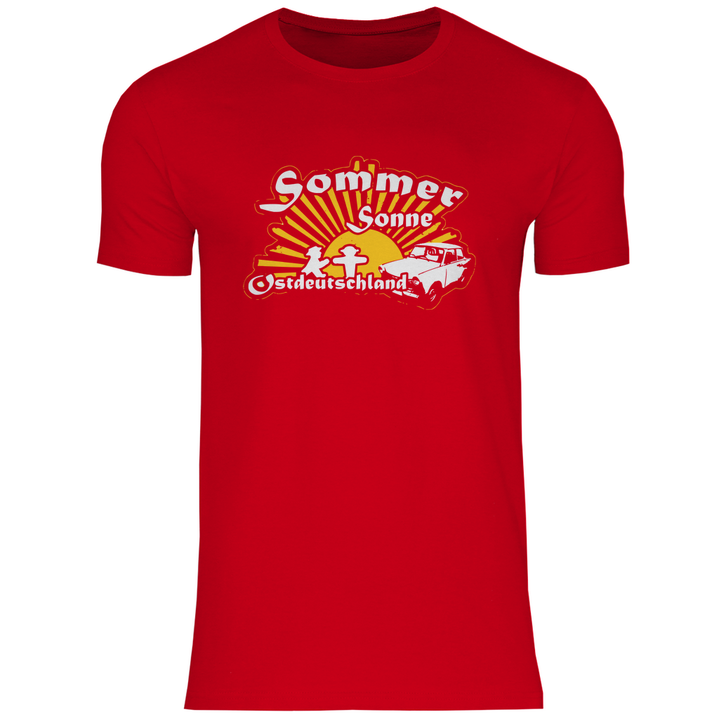 Ostdeutschland T-Shirt 'Sommer Sonne Ostdeutschland' Herren - PatriotenPrint