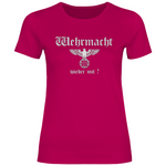 Reichsadler T-Shirt 'Wehr macht wieder mit' Damen