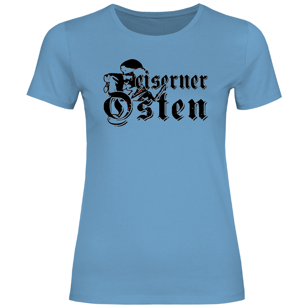 Ostdeutschland T-Shirt 'Eiserner Osten' Damen - PatriotenPrint