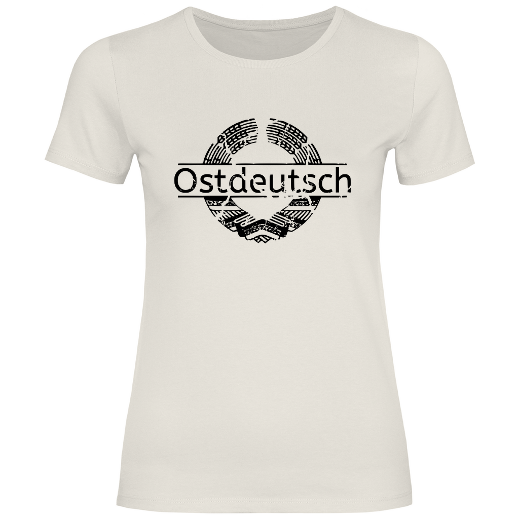 Ostdeutschland T-Shirt 'Ostdeutsch' Damen - PatriotenPrint