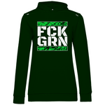 FCK GRN Hoodie Damen - PatriotenPrint