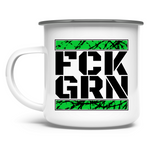 FCK GRN Emaille Tasse - PatriotenPrint