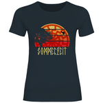 Schwarze Sonne T-Shirt 'Sommerzeit' Damen - PatriotenPrint