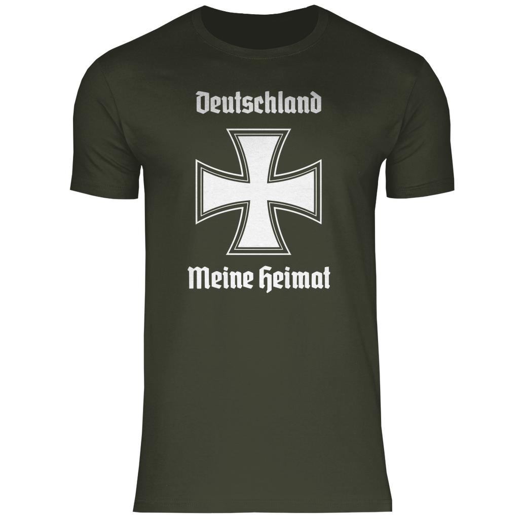 Deutschland T-Shirt 'Deutschland meine Heimat' Herren - PatriotenPrint